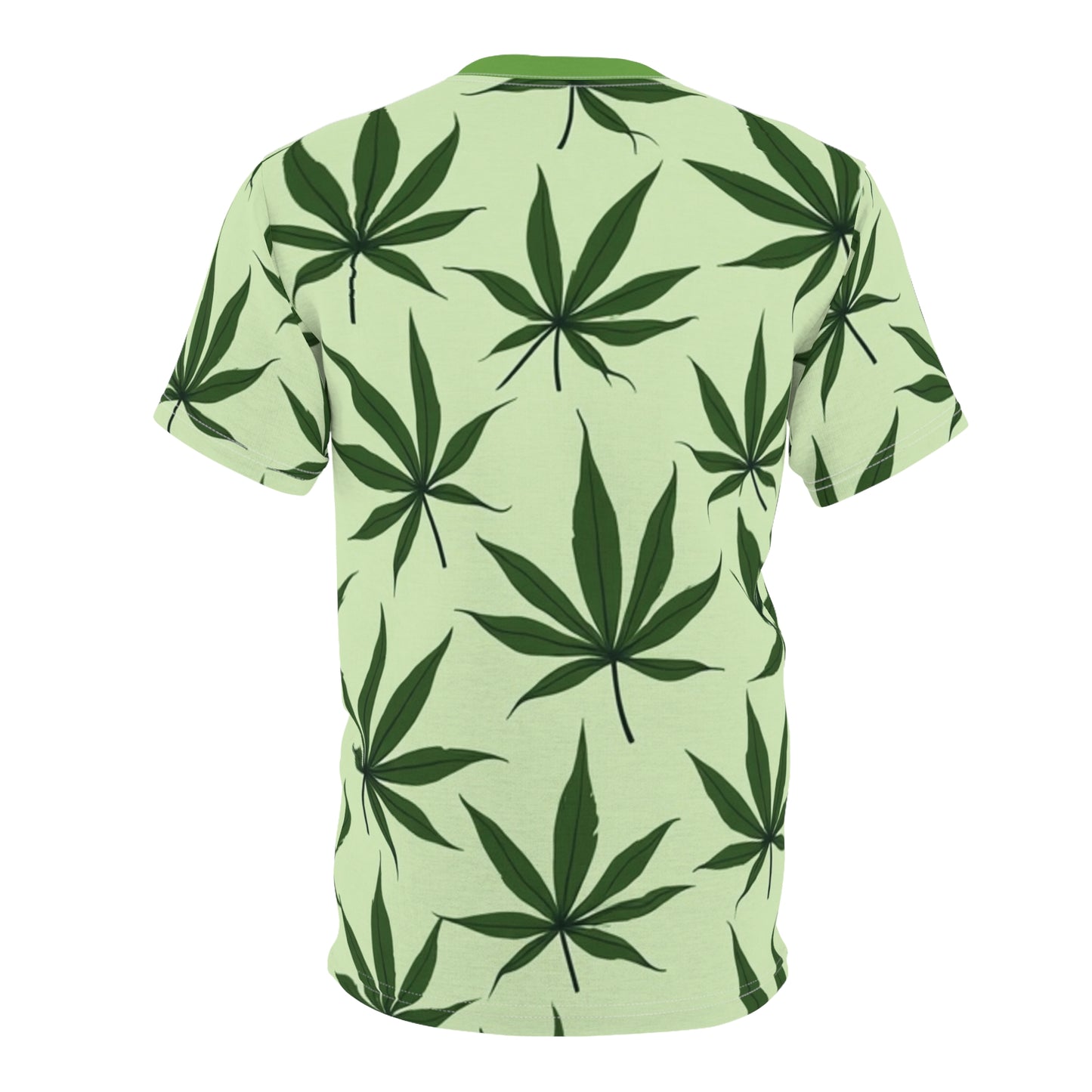 "Stoner's Delight" 420 Weed Leaf Shirt - Cannabis All Over Print T-Shirt for Stoners & Smokers