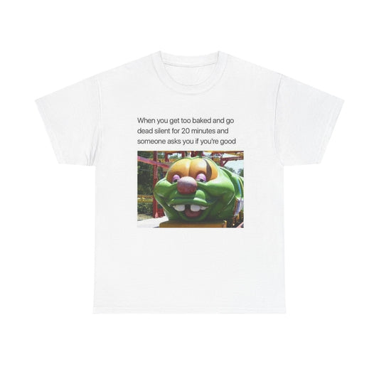 Funny Marijuana Cotton Tee - Perfect for Stoner Humor